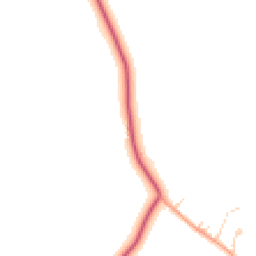 Daytime road noise heatmap for IP23 7PT