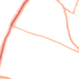 Daytime road noise heatmap for IP23 7PX