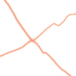 Daytime road noise heatmap for IP23 7QL