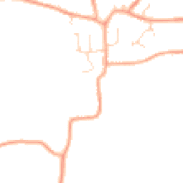 Daytime road noise heatmap for IP23 8EN