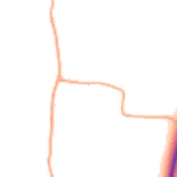 Daytime road noise heatmap for IP23 8ES