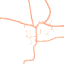Daytime road noise heatmap for IP23 8HY