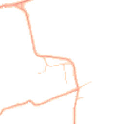 Daytime road noise heatmap for IP23 8LX