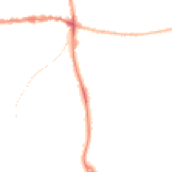 Night-time road noise heatmap for IP25 6BX