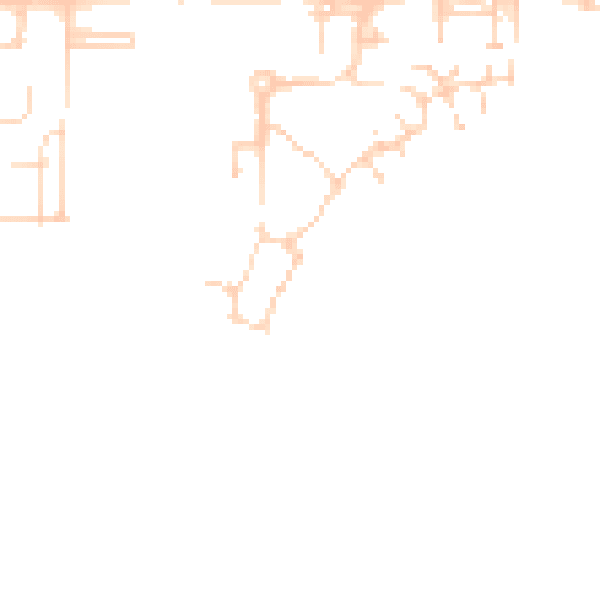 Daytime road noise heatmap for IP25 6FS