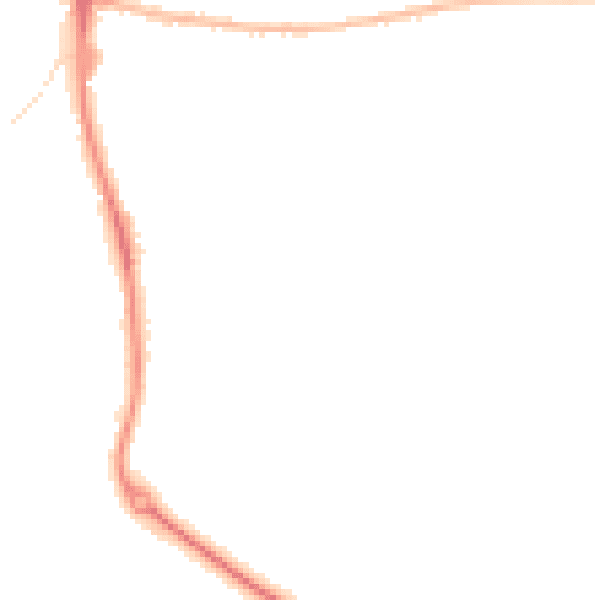 Night-time road noise heatmap for IP25 6PJ