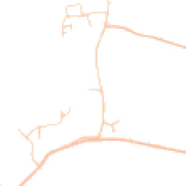 Daytime road noise heatmap for IP25 6PP