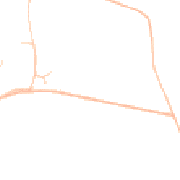 Daytime road noise heatmap for IP25 6PX