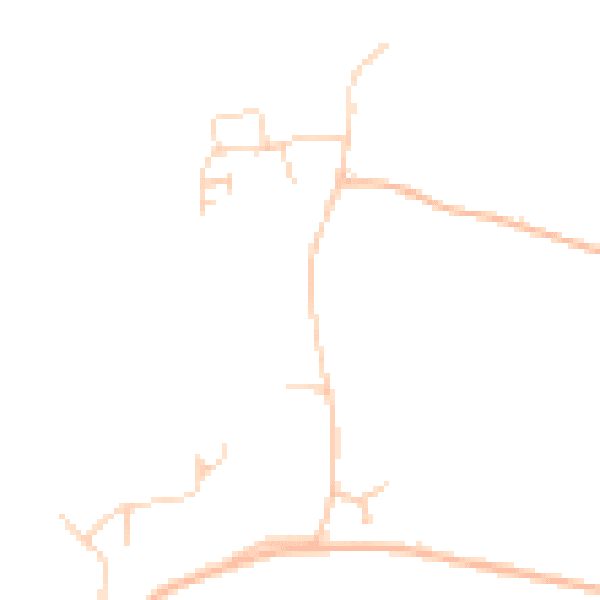 Daytime road noise heatmap for IP25 6QA