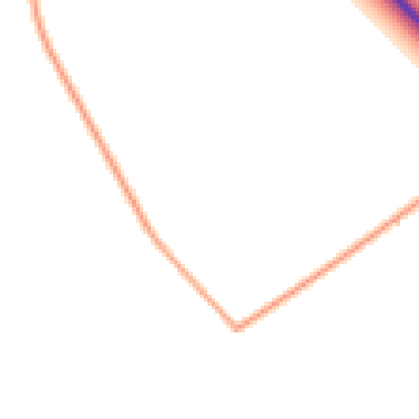 Daytime road noise heatmap for IP25 6QG
