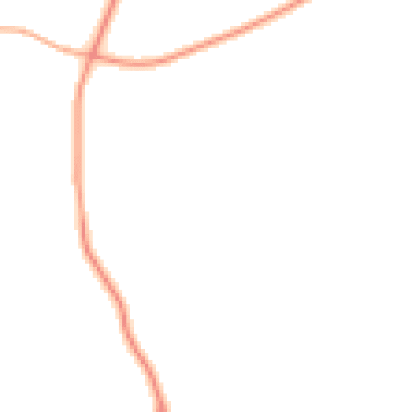 Daytime road noise heatmap for IP25 6QL