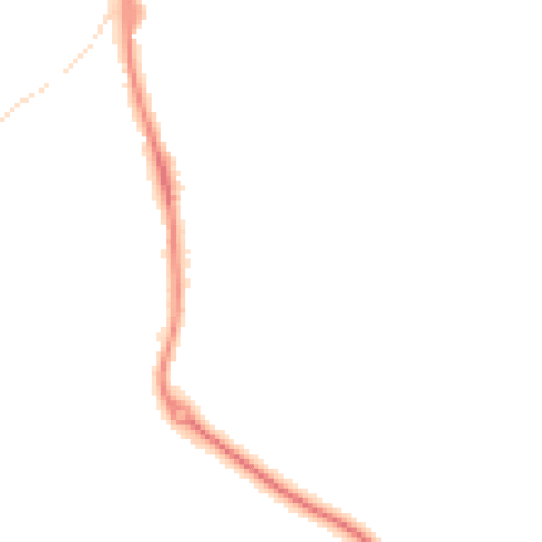 Night-time road noise heatmap for IP25 6WW