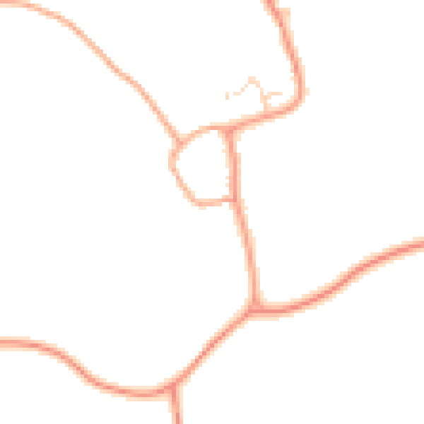 Daytime road noise heatmap for IP25 7EG