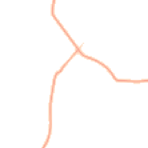 Daytime road noise heatmap for IP25 7QJ