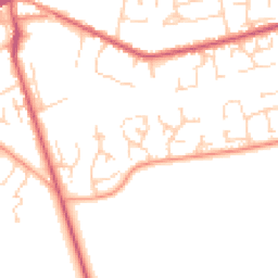 Daytime road noise heatmap for IP27 0AB