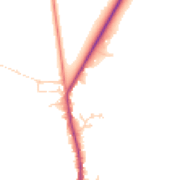 Daytime road noise heatmap for IP27 0BA