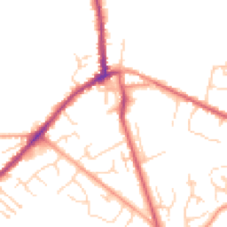 Daytime road noise heatmap for IP27 0BU
