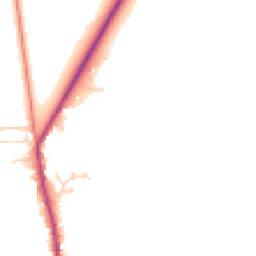 Daytime road noise heatmap for IP27 0PJ