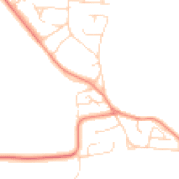 Daytime road noise heatmap for IP27 0QG