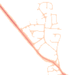 Daytime road noise heatmap for IP27 0QN