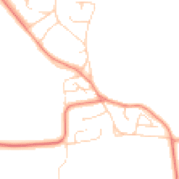 Daytime road noise heatmap for IP27 0RP