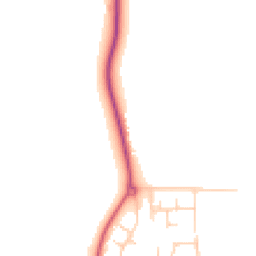 Daytime road noise heatmap for IP27 9AX