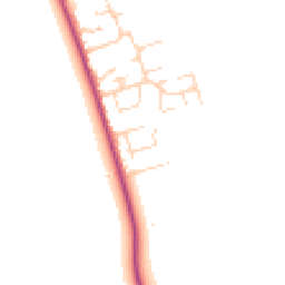 Daytime road noise heatmap for IP27 9DA