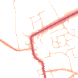 Daytime road noise heatmap for IP27 9JH