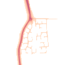 Daytime road noise heatmap for IP27 9QL