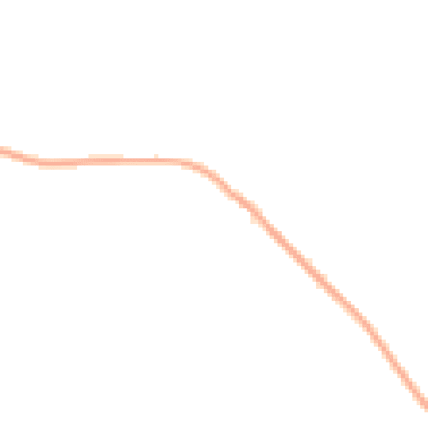 Night-time road noise heatmap for IP28 6EQ