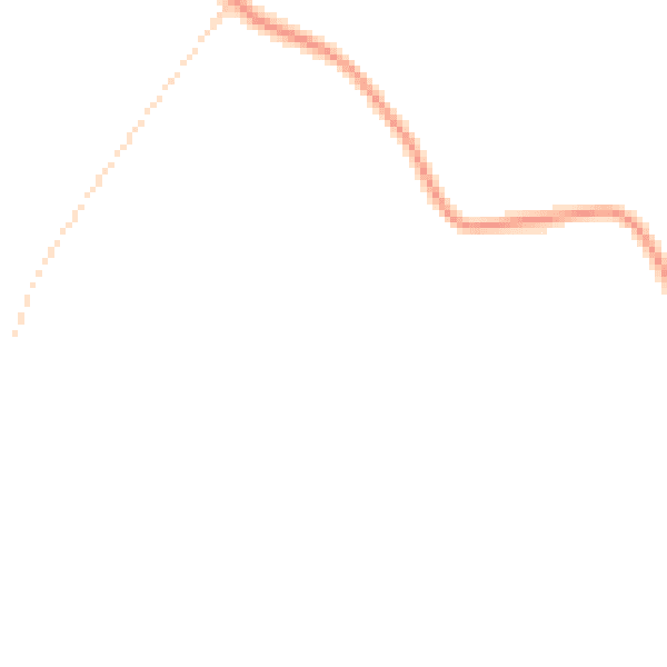 Daytime road noise heatmap for IP31 1DJ