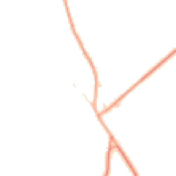 Daytime road noise heatmap for IP31 1JS