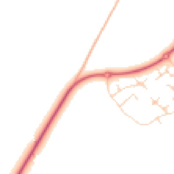 Daytime road noise heatmap for IP32 6GP