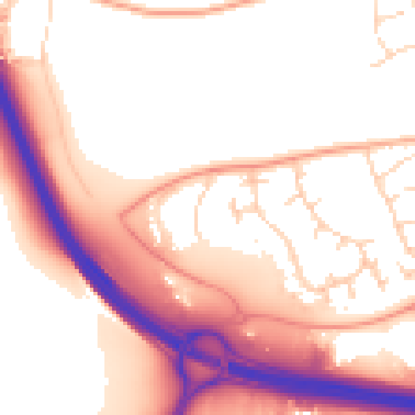 Daytime road noise heatmap for IP32 7DR