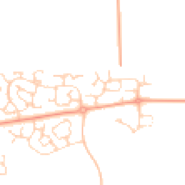 Daytime road noise heatmap for IP32 7FF