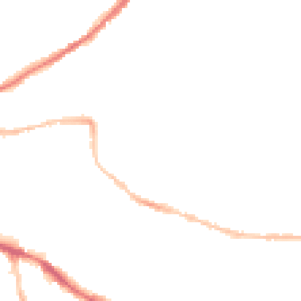 Night-time road noise heatmap for IP4 1HY