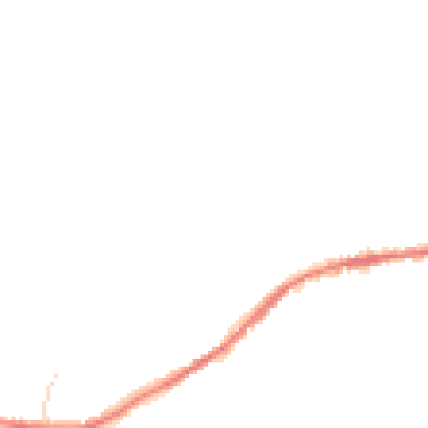 Night-time road noise heatmap for IP4 2EH
