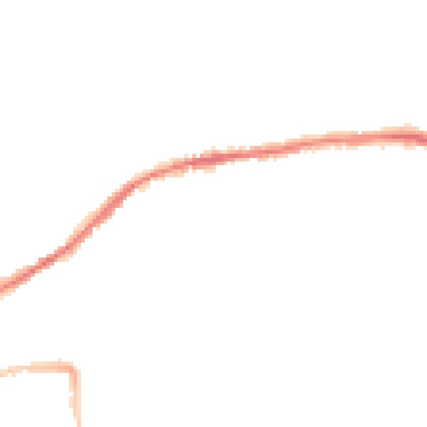 Night-time road noise heatmap for IP4 4SU