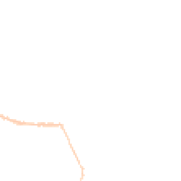 Night-time road noise heatmap for IP4 5AL