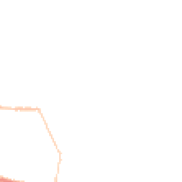 Night-time road noise heatmap for IP4 5DU
