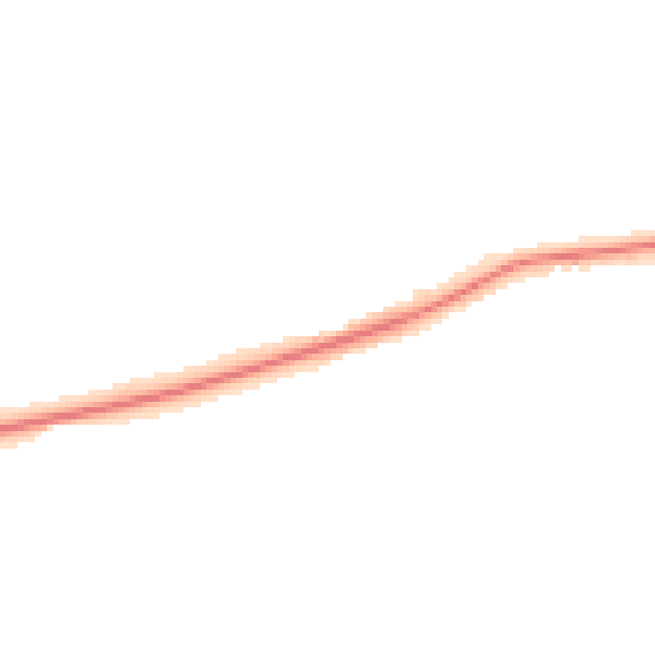 Night-time road noise heatmap for IP4 5RN