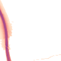 Night-time road noise heatmap for IP6 0BG