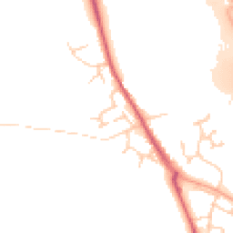 Daytime road noise heatmap for IP6 0FB