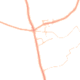 Daytime road noise heatmap for IP6 0RX