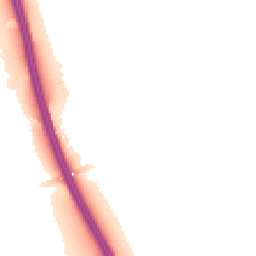 Night-time road noise heatmap for IP6 0ST