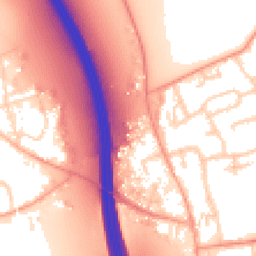 Daytime road noise heatmap for IP6 0TE