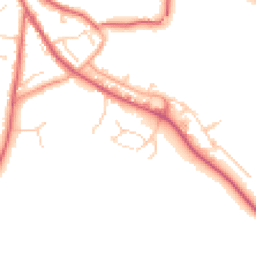 Daytime road noise heatmap for IP6 8FL