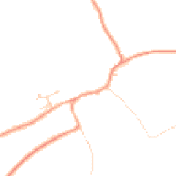 Daytime road noise heatmap for IP6 9BT