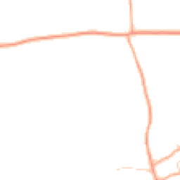 Daytime road noise heatmap for IP6 9DW