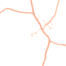 Daytime road noise heatmap for IP6 9HF